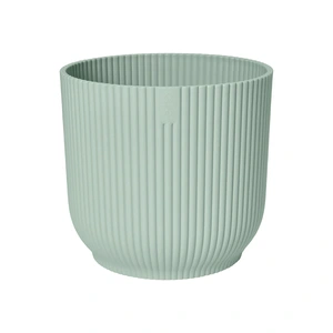 Elho Eco-Plastic Sorbet Green (Pot Size 9cm) Indoor Plant Pot Cover - image 1
