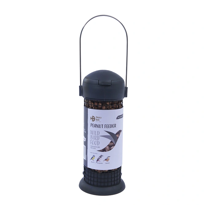 Ready To Feed Filled Peanut Bird Feeder - Henry Bell