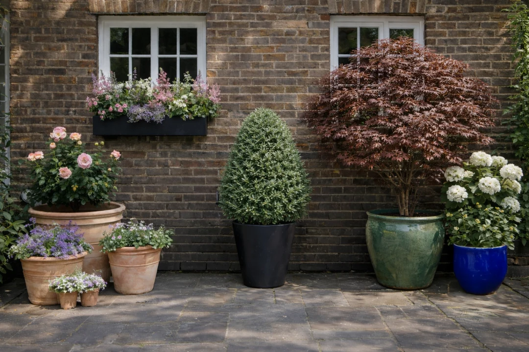Container Planting for Roof Terraces & Courtyards
