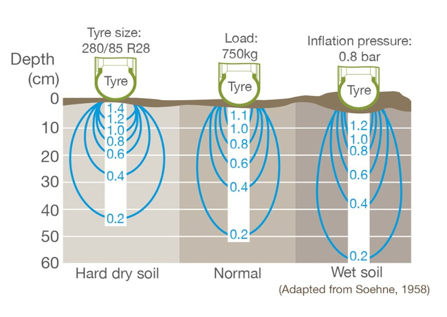 effect of increasing soil moisture
