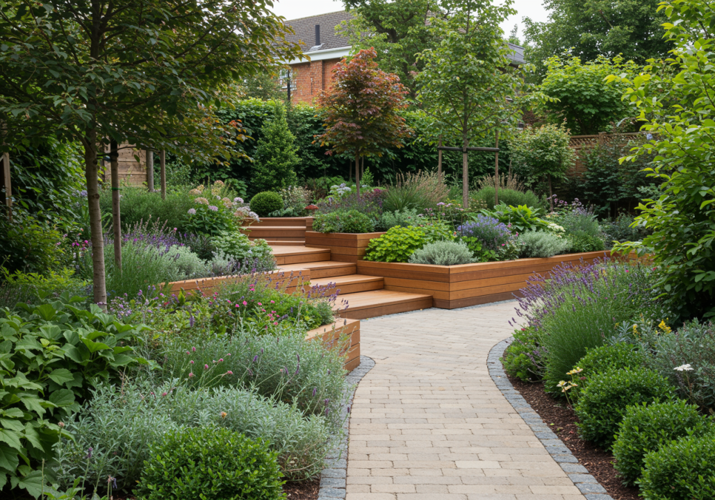 Garden design and landscaping service