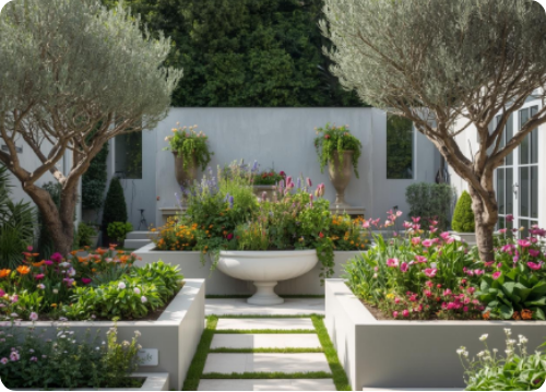 Garden planting service