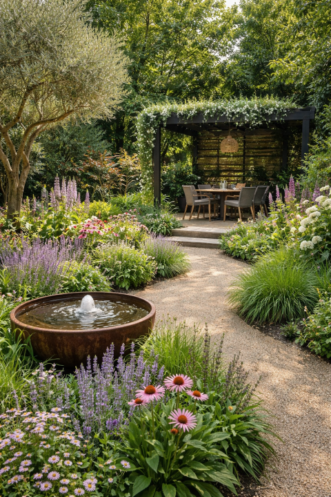 London paradise garden planting