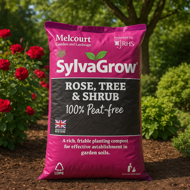Sylva Grow Rose, Tree & Shrub 40L at Boma Garden Centre