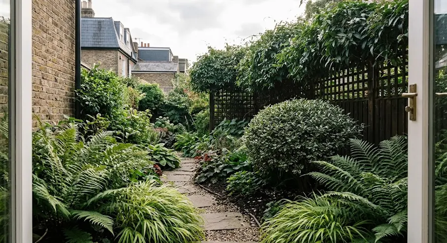 Creating Depth and Privacy in Small City Gardens