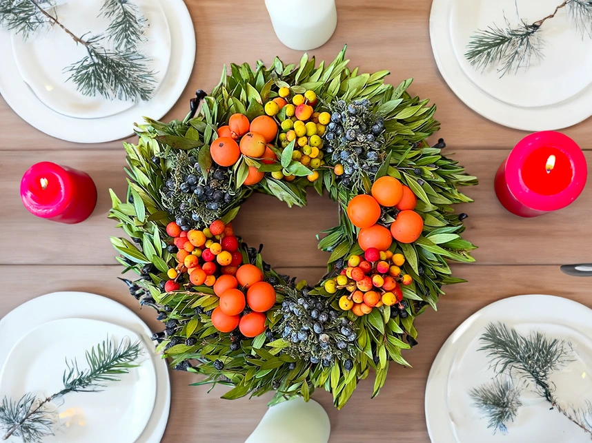 Making Fab Christmas Wreaths