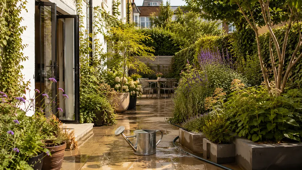 The London Garden in August