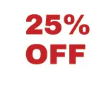 25% Off