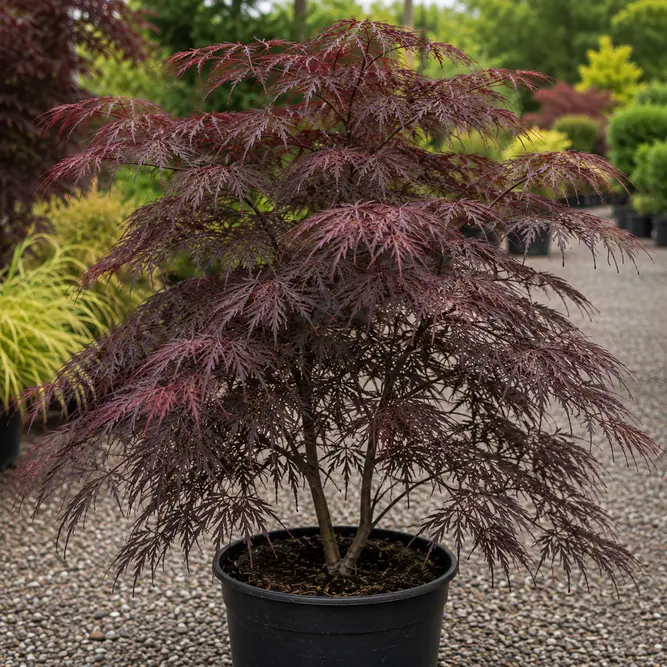 Acer palmatum ‘Black Lace’ (Pot Size 3L) Japanese Maple