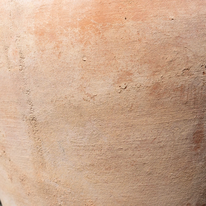 Aged Terracotta Egg Planter (D40x33cm) Handmade Outdoor Plant Pot - image 3