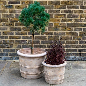 Aged Terracotta Orangerie Planter (D47cmx39cm) Handmade Outdoor Plant Pot - image 2