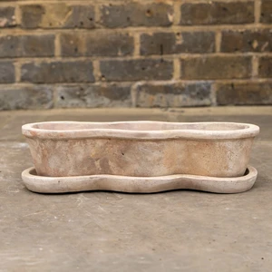 Antico Costa Aged Terracotta Window Box (W84xD16xH10cm) Outdoor Plant Pot