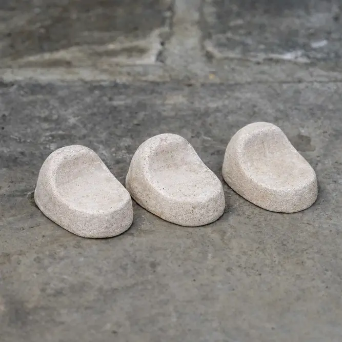 Antico Plant Pot Foot - Mancini (L10xW6xH5cm) Handmade Planter Feet - Pot Risers - image 1