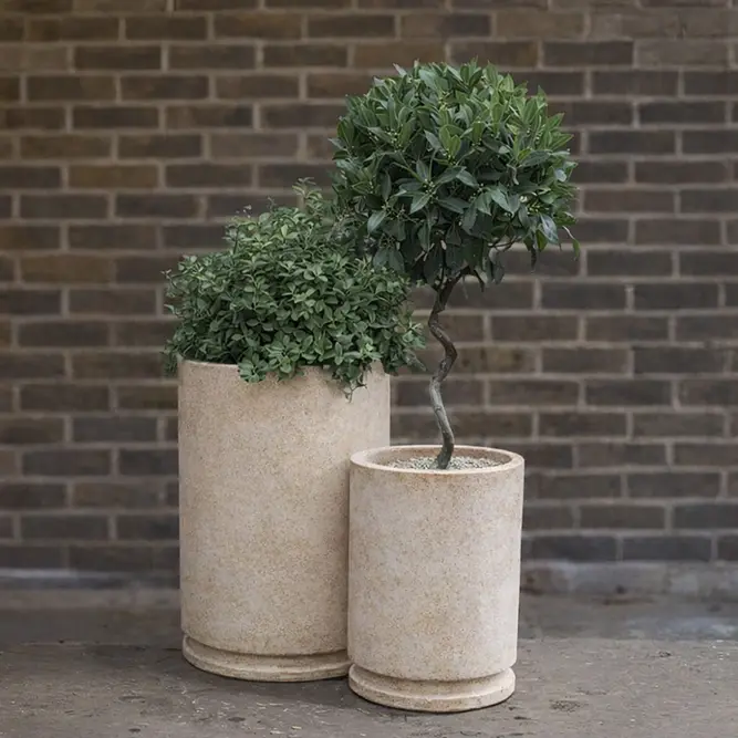 Antico Posada Aged Terracotta Planter (D46x66cm) Handmade Outdoor Plant Pot - image 2