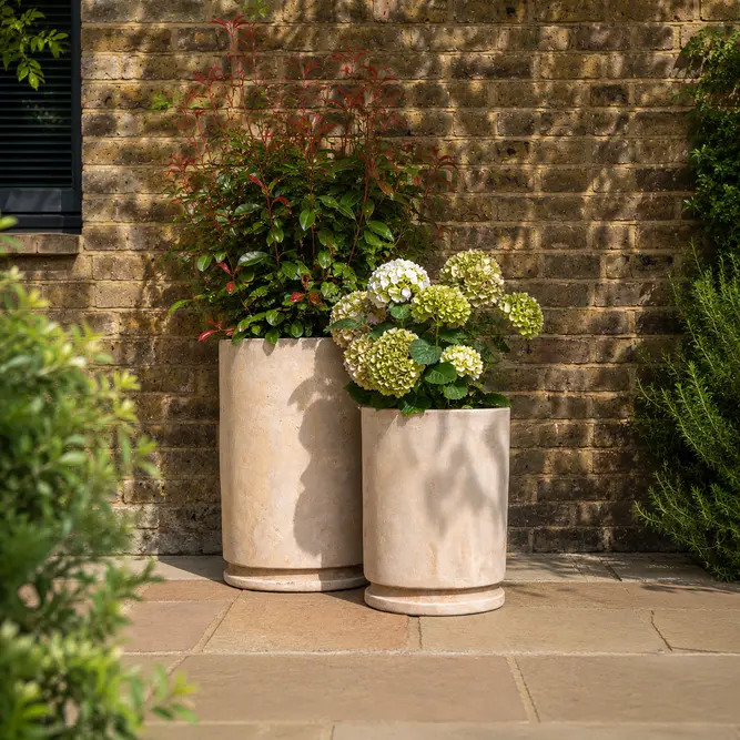 Antico Posada Aged Terracotta Planter (D34x47cm) Handmade Outdoor Plant Pot - image 2