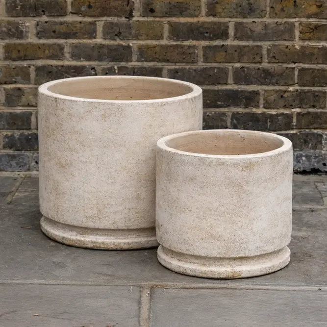 Antico Sombra Planter (D50x45cm) Handmade Outdoor Plant Pot - image 1