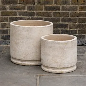 Antico Sombra Planter (D50x45cm) Handmade Outdoor Plant Pot - image 1
