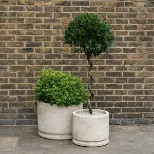 Antico Sombra Planter (D50x45cm) Handmade Outdoor Plant Pot - image 2