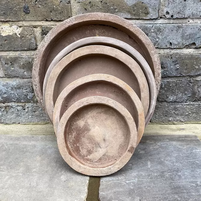 Antique Sand Stone Saucer (D30cm) Plant Pot Saucer - image 1
