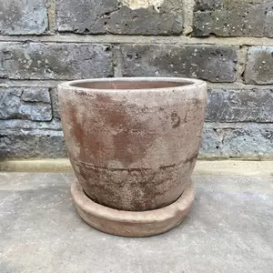 Antique Sand Stone Saucer (D27cm) Plant Pot Saucer - image 3