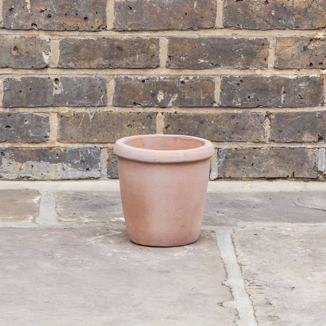 Antique Stone Terracotta Single Rim Planter (D19cm x H19cm) Outdoor Plant Pot - image 2