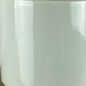 Ava Soft-Mint Glaze (D13cm x H13cm) Indoor Plant Pot Cover - image 2