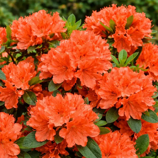 Azalea 'Geisha Orange' (Pot Size 3L) Evergreen Azalea