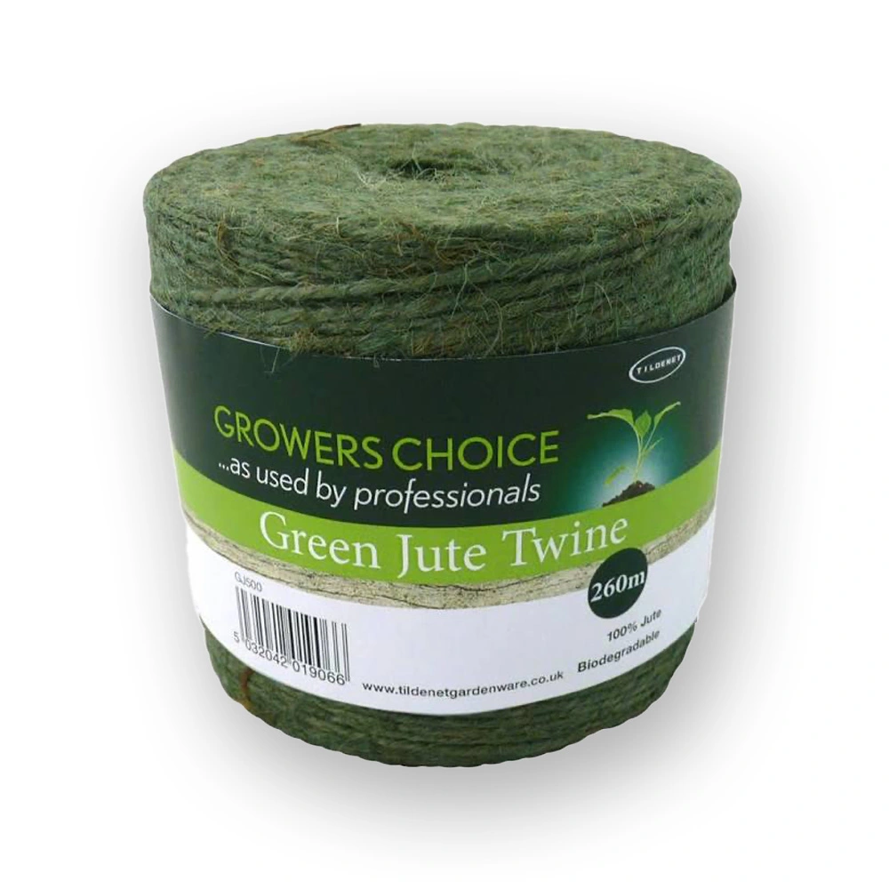 Biodegradable Green Jute Twine 260m The Boma Garden Centre