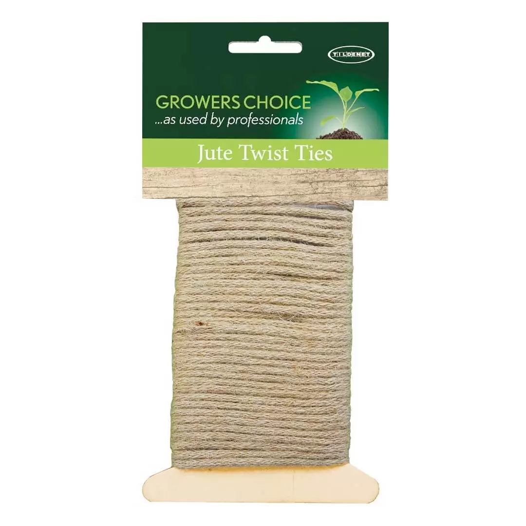 Biodegradable Jute Twist Ties The Boma Garden Centre