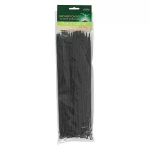 Black 11 Inch Cable Ties (Pack of 100)
