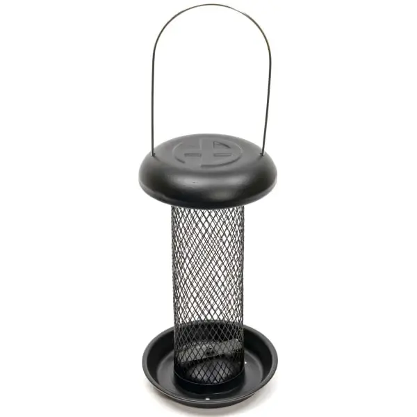 Black Heavy Duty Sunflower Hearts Feeder - Henry Bell