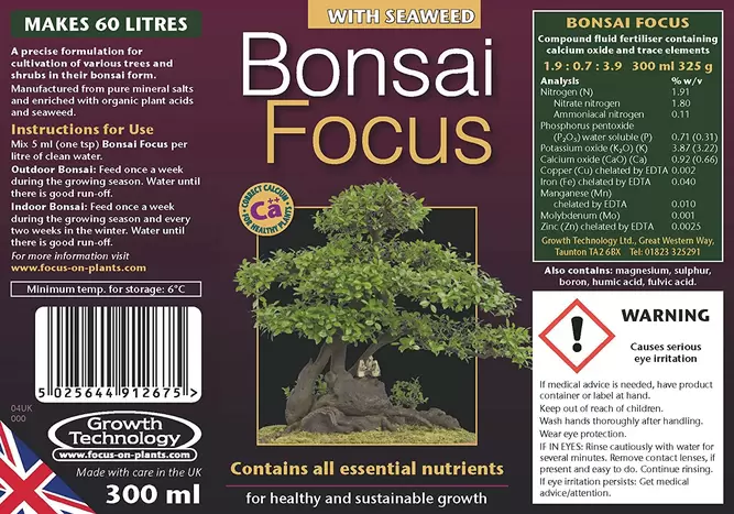 Bonsai Focus 300ml Bonsai Plant Food - image 2