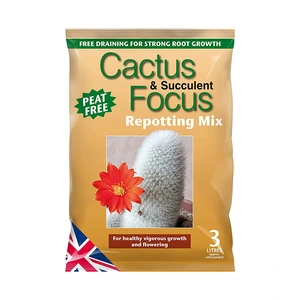 Cactus & Succulent Focus 3L Peat Free Repotting Mix
