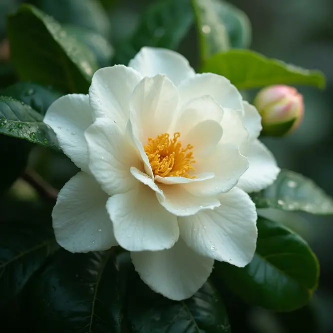 Camellia japonica 'Winter Perfume Pearl' (Pot Size 15cm) Camellia - image 1