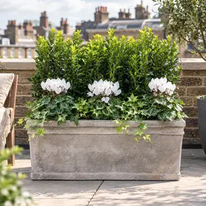 Canterbury Cloister Privacy Box - White