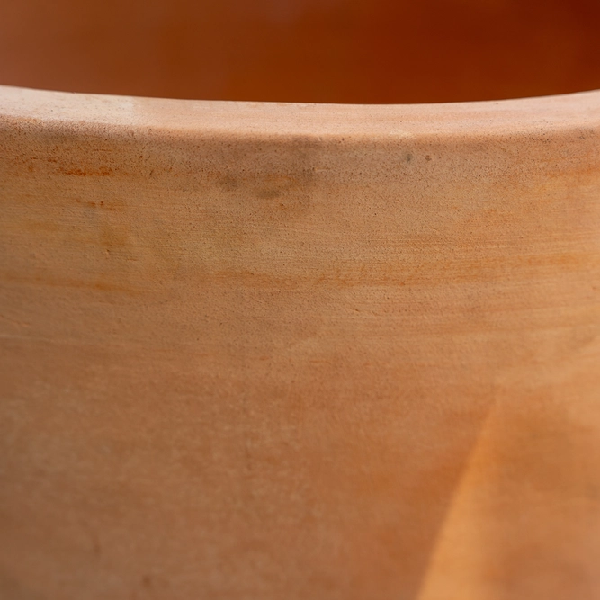Causago Terracotta Egg Planter (D33cm x H31cm) Handmade Outdoor Plant Pot - image 3