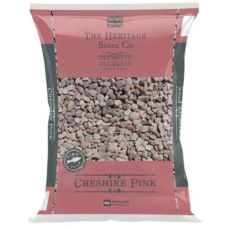 Cheshire Pink Gravel Stone 14mm The Heritage Stone Co The Boma Garden Centre
