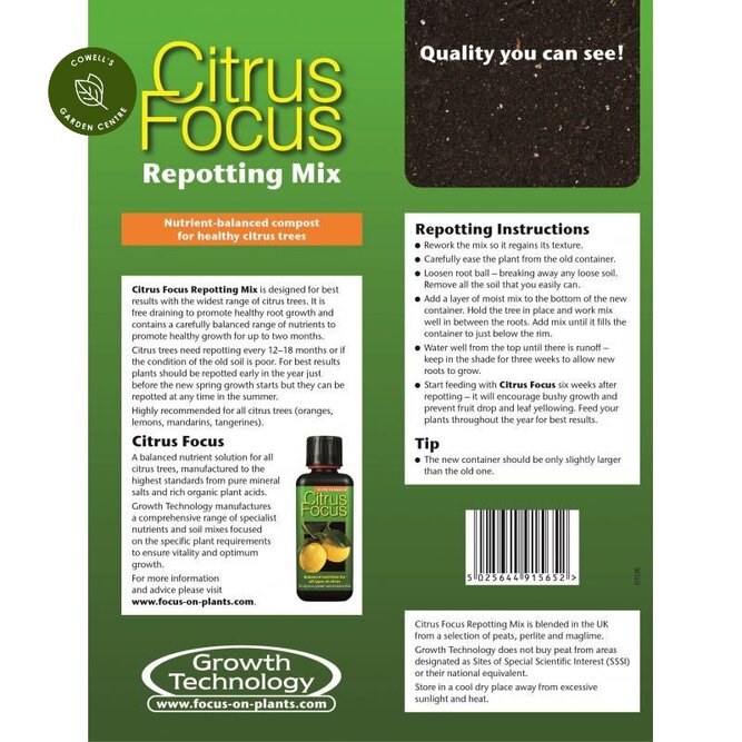 Citrus Focus Free Draining 8L Repotting Mix - image 2