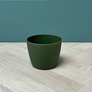 Copa Plastic Indoor Plant Pot Cover - Green (Pot Size 14cm) - image 2