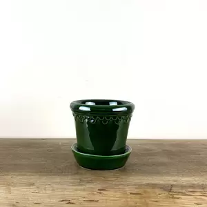 Copenhagen Glazed Indoor Plant Pot Set 14cm - image 2