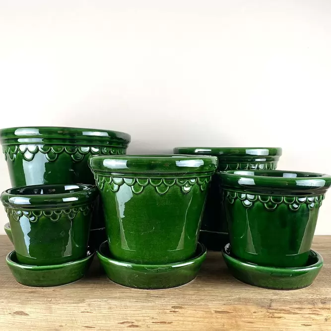 Copenhagen Glazed Indoor Plant Pot Set 10cm - image 2