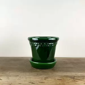 Copenhagen Glazed Indoor Plant Pot Set 12cm - image 1