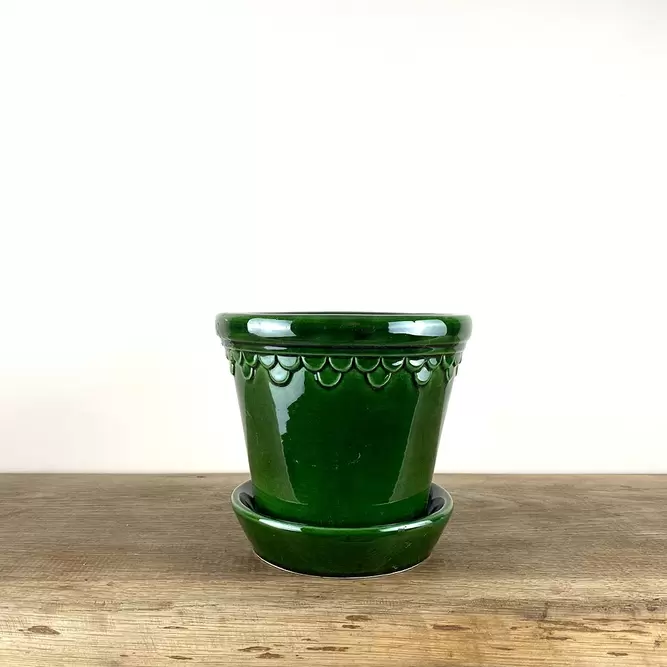 Copenhagen Glazed Indoor Plant Pot Set 14cm - image 1