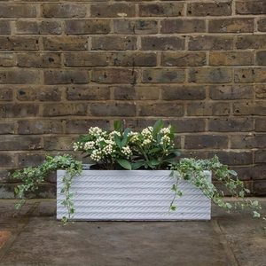 Corda Trough White 65cm x 21cm x 21cm - image 3