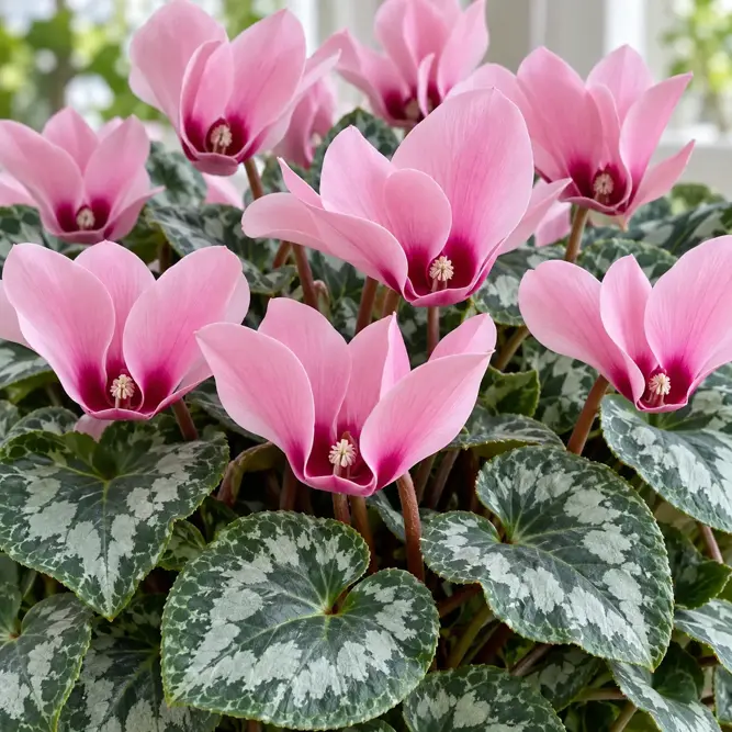 Cyclamen persicum 'Illusia' (Pot Size 13cm) Cyclamen Illusia