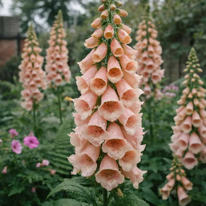 Digitalis Apricot at Boma Garden Centre image by k yamada