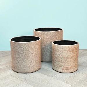 Dorian Cream Ceramic Plant Pot (D24cm) - image 3