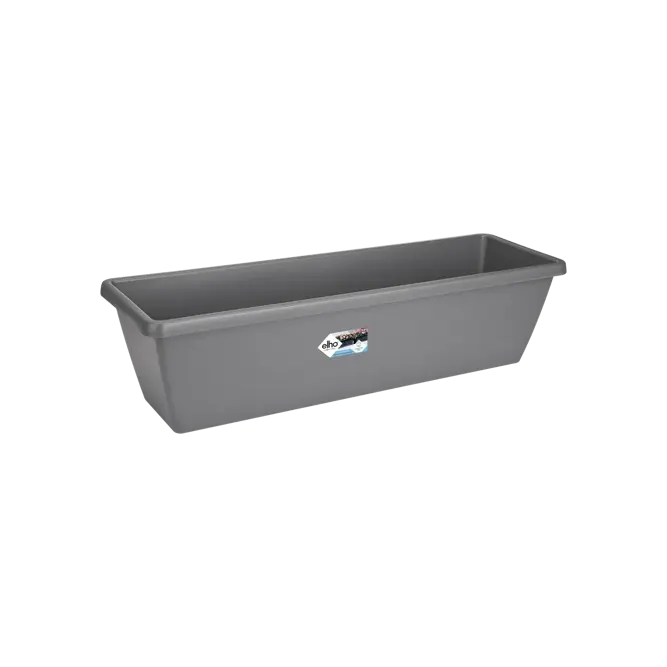 Elho Barcelona 80cm Extra Large Anthracite Trough Planter – W 80 x H 20 x D 24 cm - image 2