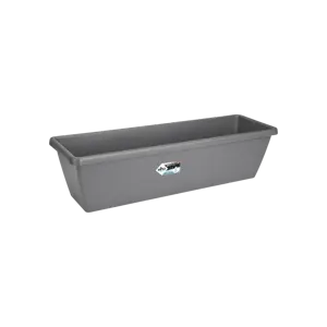 Elho Barcelona 80cm Extra Large Anthracite Trough Planter – W 80 x H 20 x D 24 cm - image 2