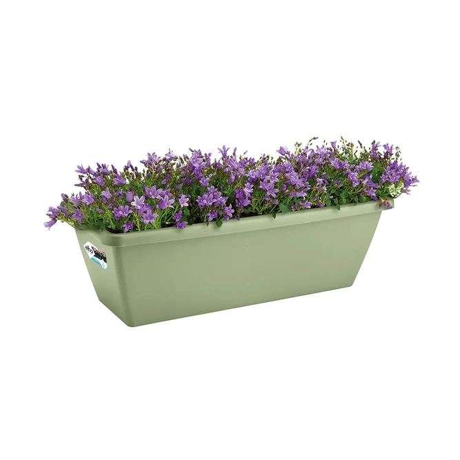 Elho Barcelona 70cm Green Trough Planter – Eco-Friendly Plastic - image 3
